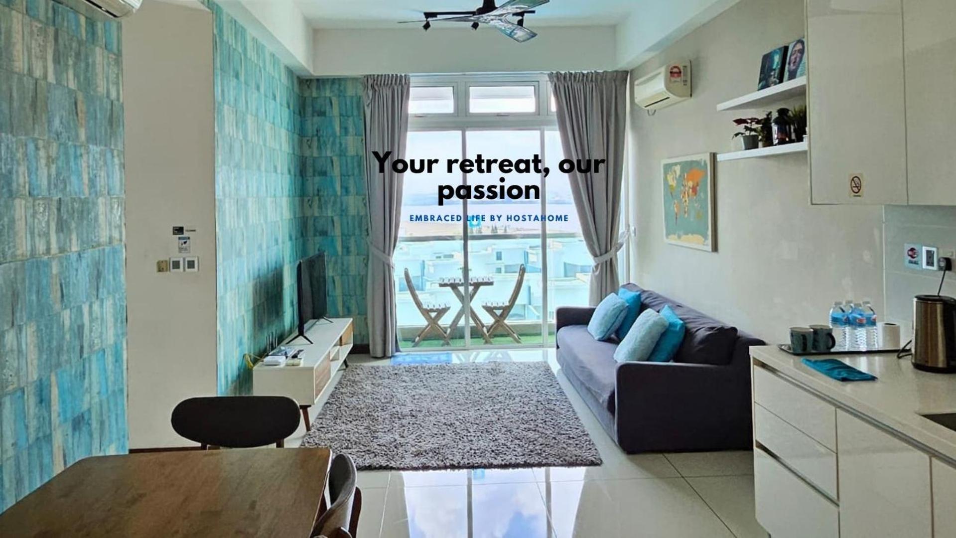 Experience The Coast - Hostahome Suites At Paragon Residence Near Downtown Johor Bahru Exterior foto
